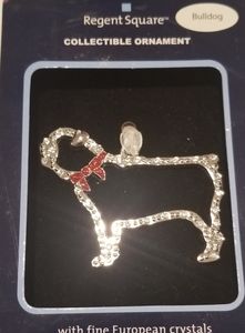 Regent square Bulldog ornament